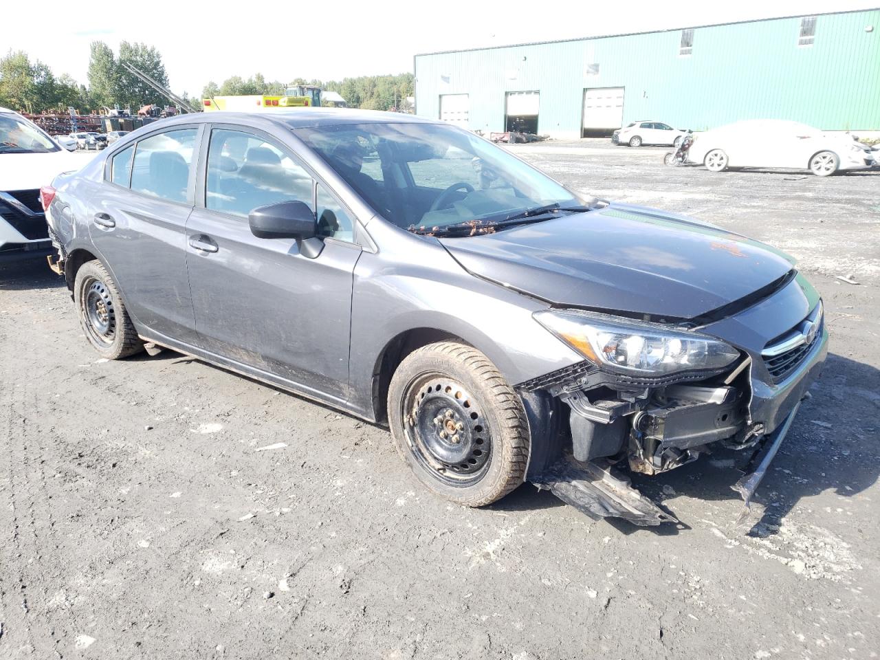 2020 Subaru Impreza VIN 4S3GKAB67L3604308 Copart auction photo, all over damage thumbnail 4