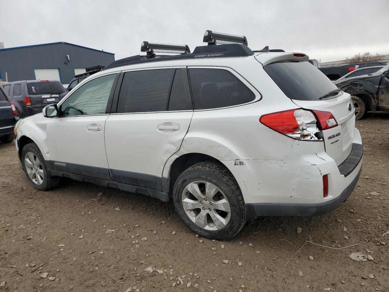 2011 Subaru Outback VIN 4S4BRCKC8B3364123 Copart auction photo, side / front end damage thumbnail 2