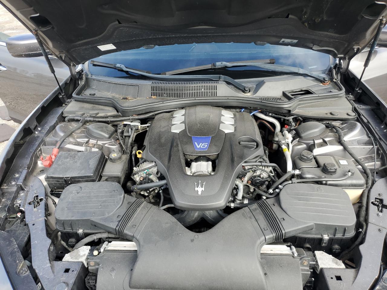 2015 Maserati Ghibli VIN ZAM57RTA9F1154215 Copart auction photo, water/flood damage thumbnail 13