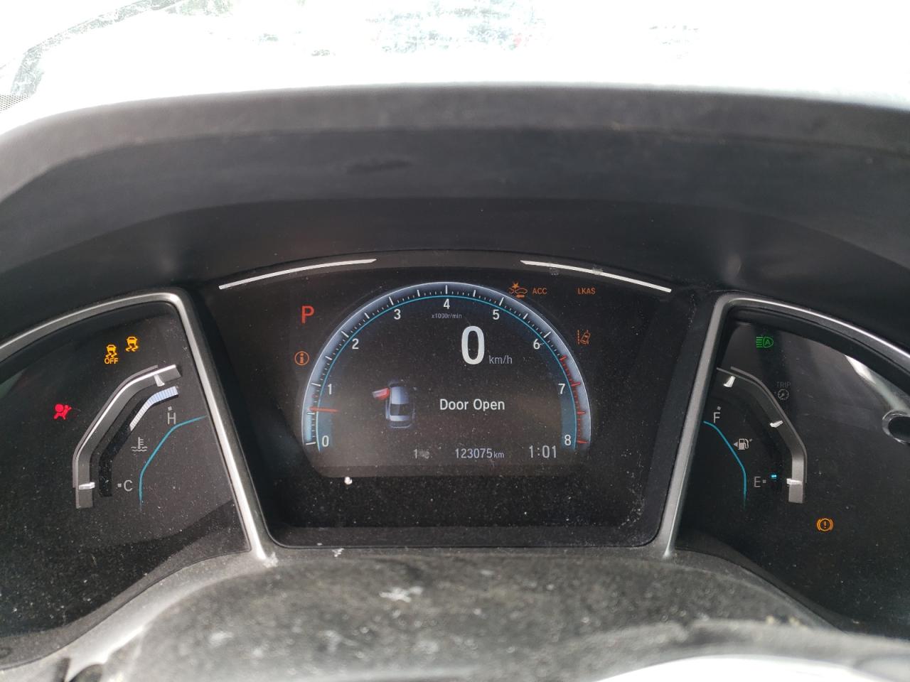 2019 Honda Civic VIN 2HGFC1F94KH105394 Copart auction photo, rear end damage thumbnail 9