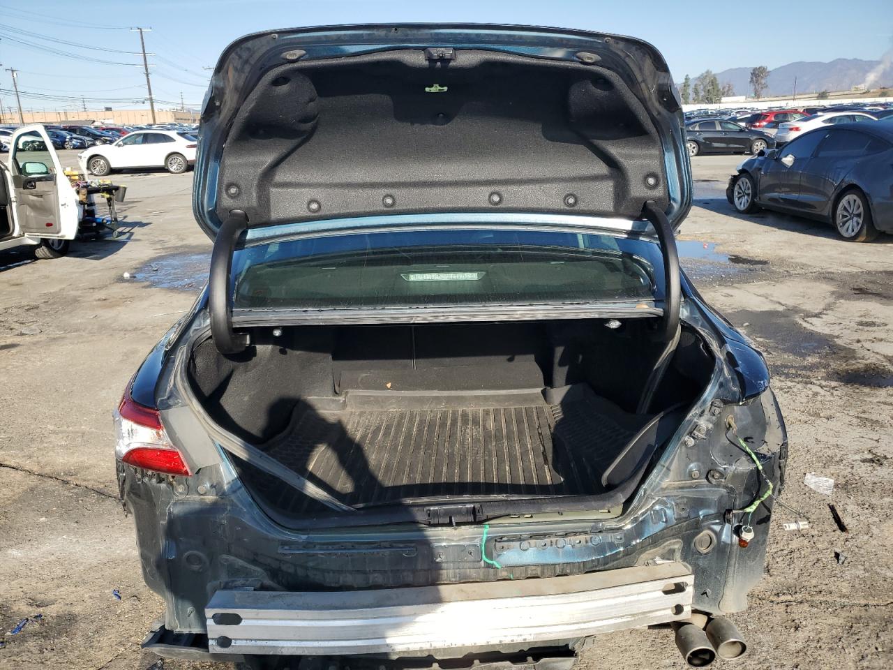 2020 Toyota Camry VIN 4T1G11AK8LU510509 Copart auction photo, rear end damage thumbnail 6