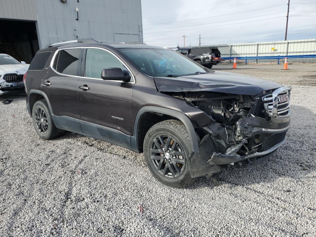 2018 GMC Acadia VIN 1GKKNULSXJZ134921 Copart auction photo, front end damage thumbnail 4