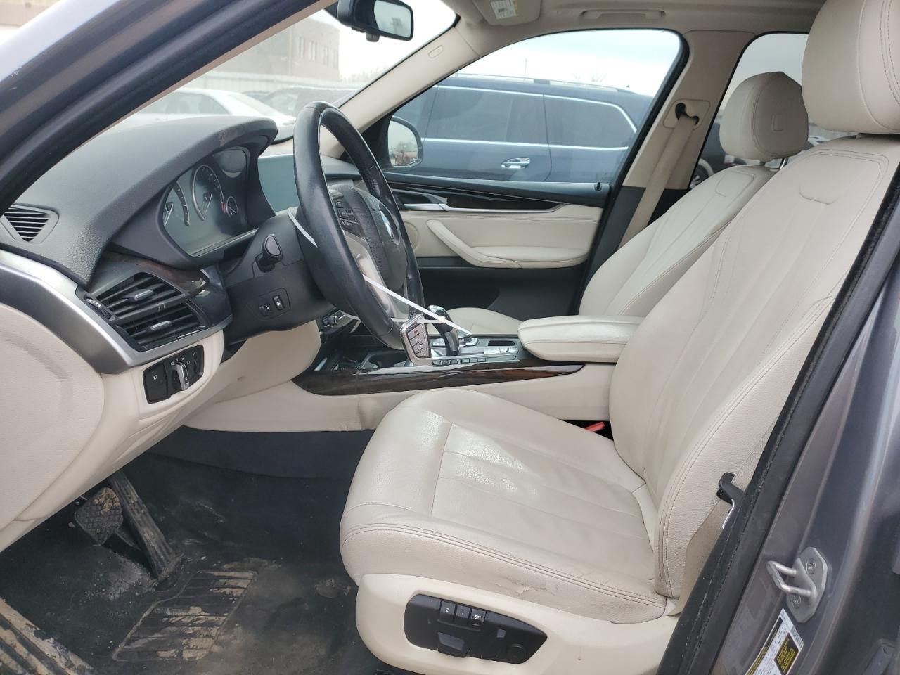 2015 BMW X5 VIN 5UXKR0C50F0P00730 Copart auction photo, side damage thumbnail 7