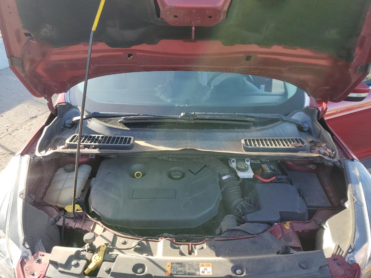 2014 Ford Escape VIN 1FMCU0J93EUC34952 Copart auction photo, side damage thumbnail 12