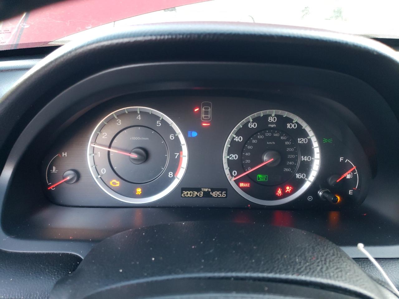 2012 Honda Accord VIN 1HGCS2A88CA000058 Copart auction photo, front end damage thumbnail 9