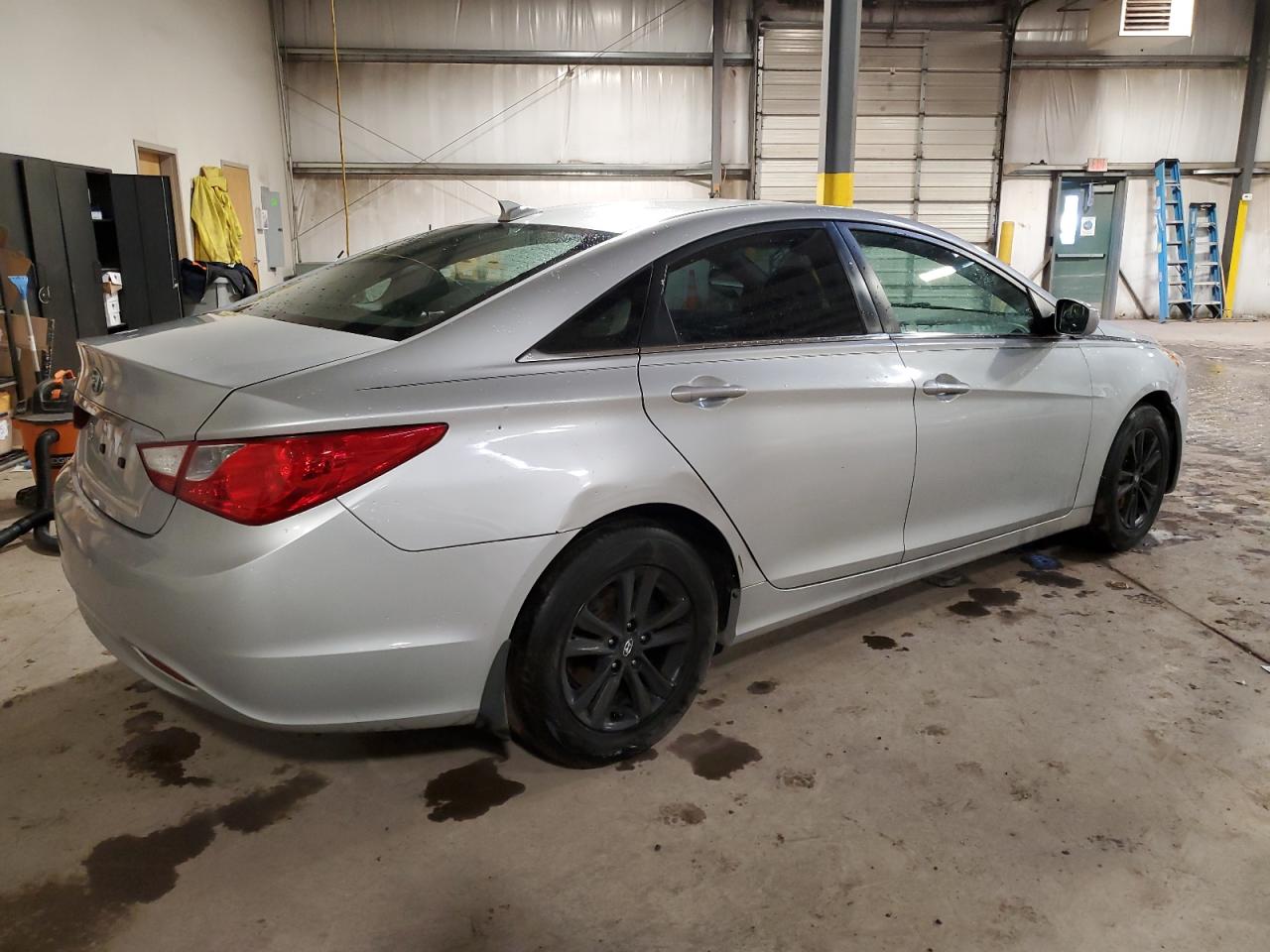 2013 Hyundai Sonata VIN 5NPEB4AC3DH616770 Copart auction photo, side / front end damage thumbnail 3