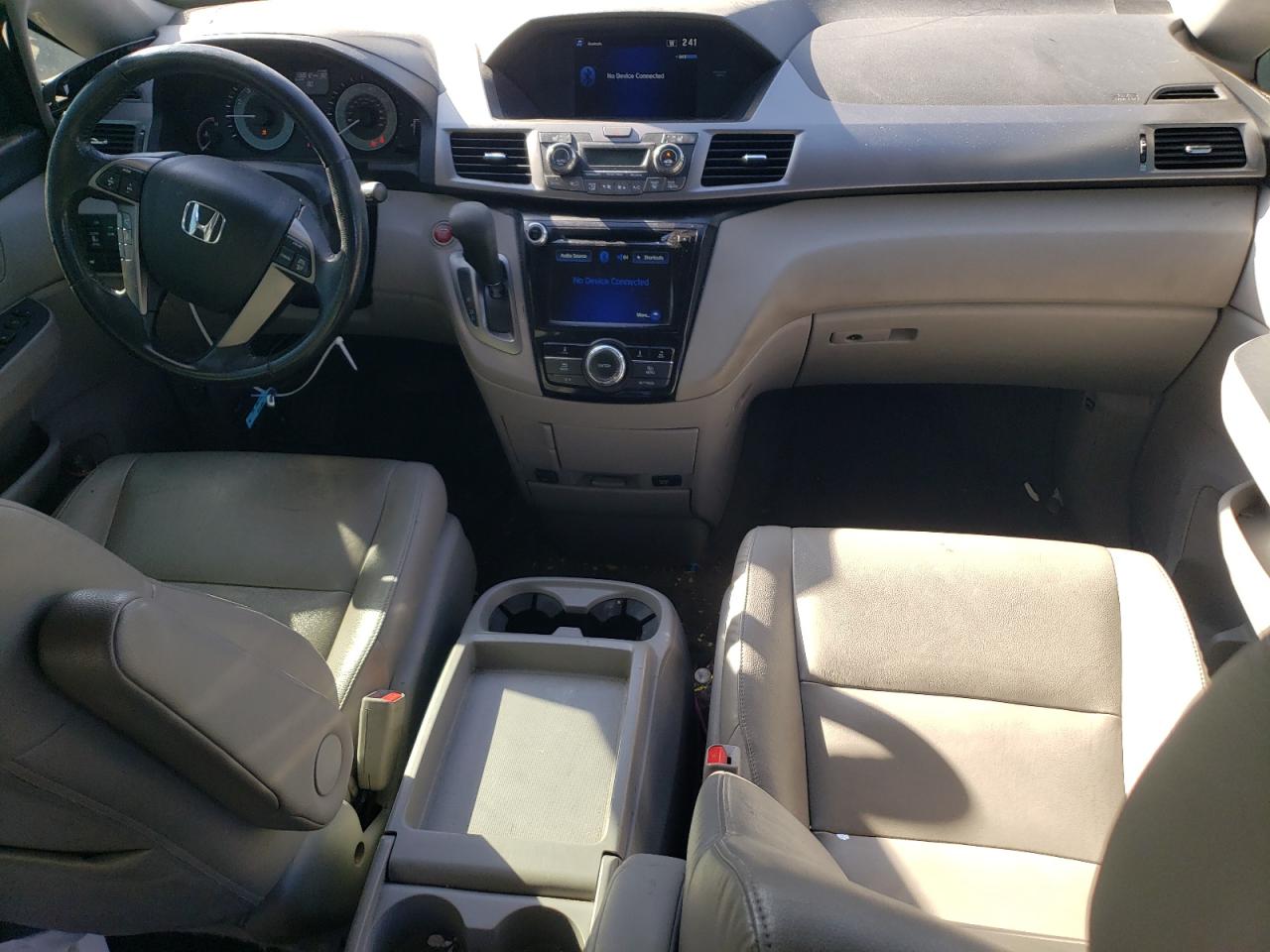 2016 Honda Odyssey VIN 5FNRL5H61GB142289 Copart auction photo, front end / side damage thumbnail 8