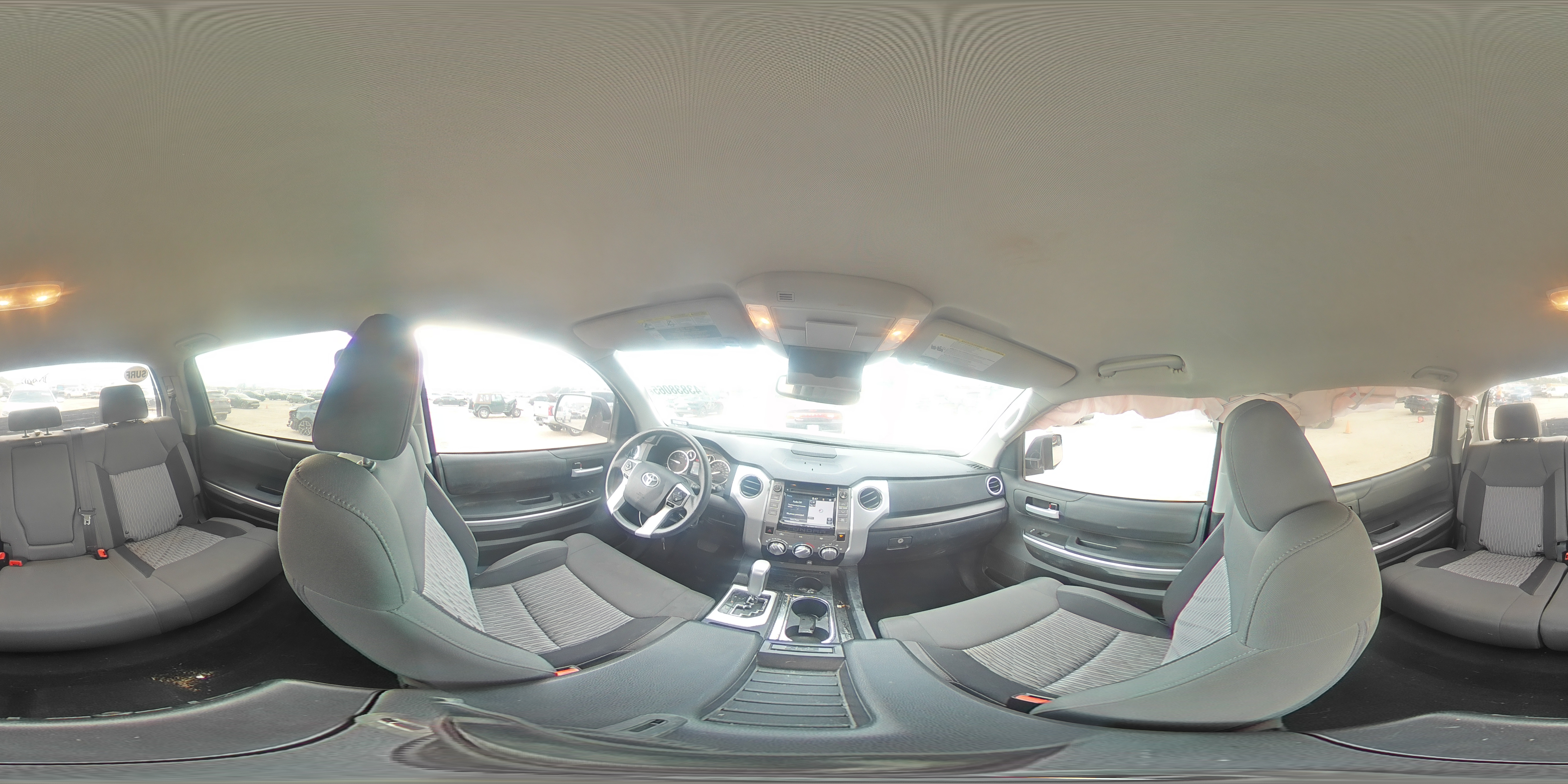 2017 Toyota Tundra VIN 5TFEM5F10HX119600 Copart auction photo, side / undercarriage damage thumbnail 13