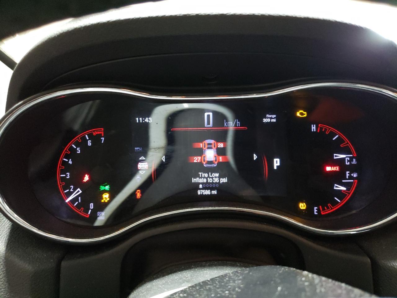 2015 Dodge Durango VIN 1C4RDJEG7FC870102 Copart auction photo, front end damage thumbnail 9