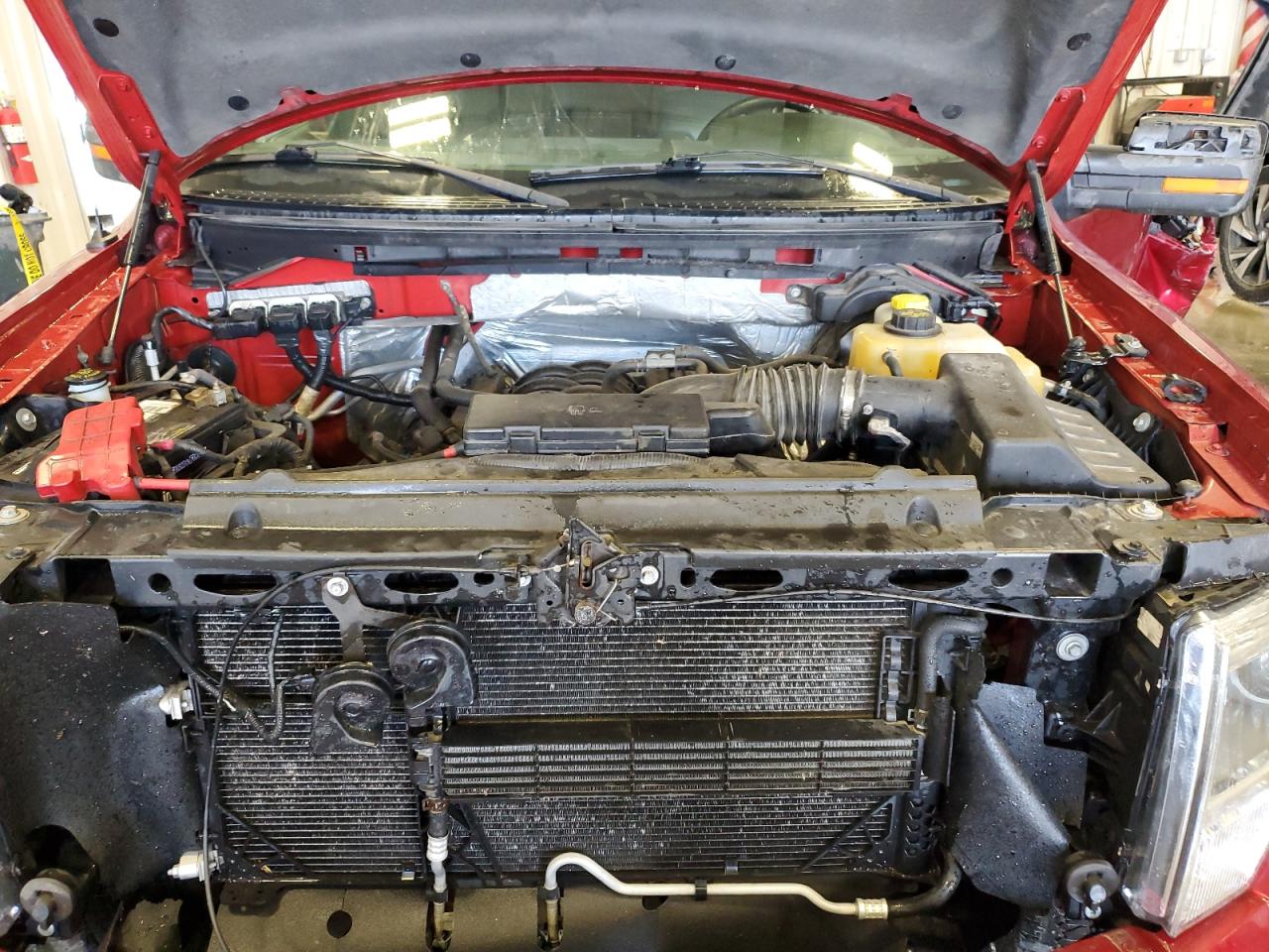 2014 Ford F-150 VIN 1FTFW1EF9EFA55014 Copart auction photo, all over damage thumbnail 11