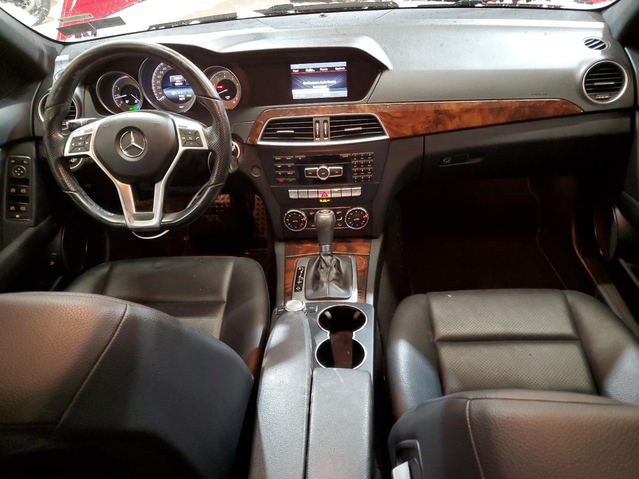 2014 Mercedes-Benz C-klasse VIN WDDGF8AB5ER312965 Copart auction photo, rear end damage thumbnail 8