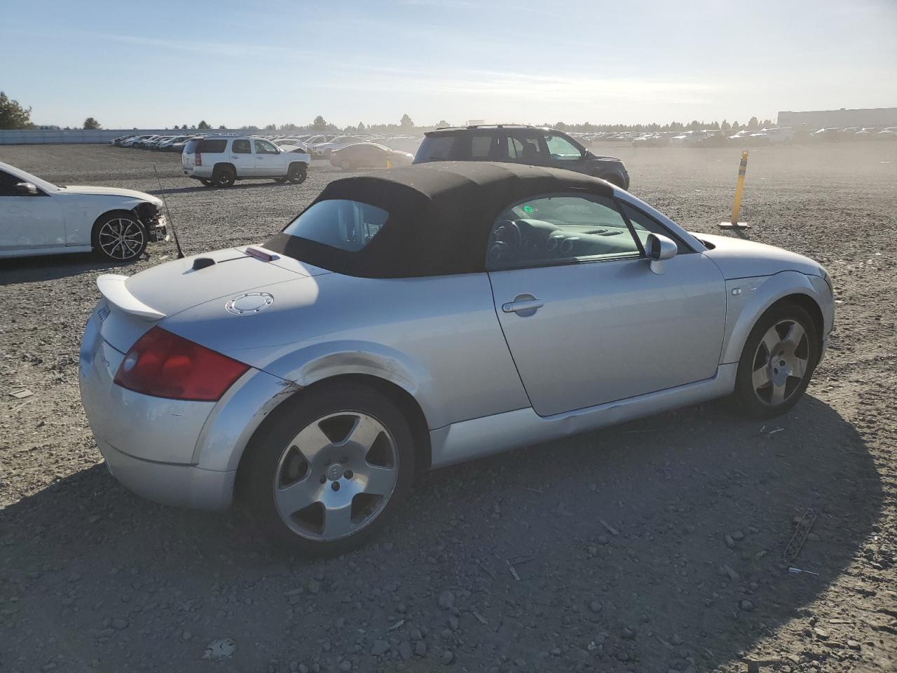 2001 Audi TT VIN TRUUT28N911036758 Copart auction photo, side damage thumbnail 3