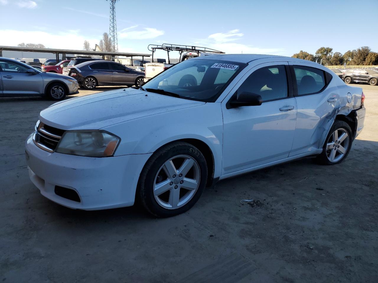 2013 Dodge Avenger VIN 1C3CDZAB4DN563698