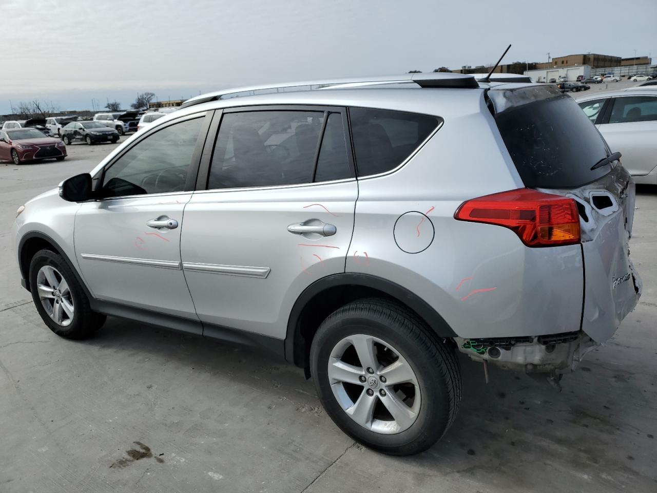 2013 Toyota RAV 4 VIN JTMWFREV7D5016304 Copart auction photo, rear end damage thumbnail 2