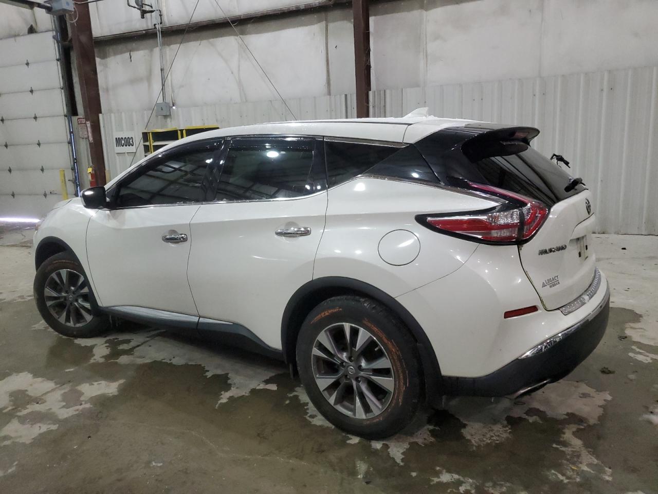 2017 Nissan Murano VIN 5N1AZ2MHXHN155123 Copart auction photo, front end damage thumbnail 2