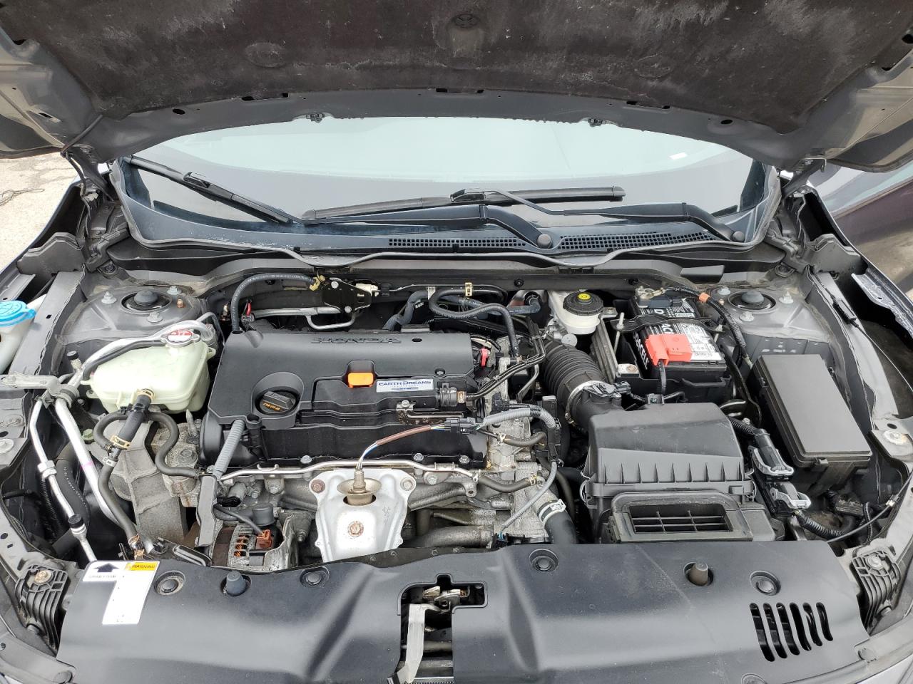 2019 Honda Civic VIN 2HGFC4B61KH306862 Copart auction photo, water/flood damage thumbnail 11