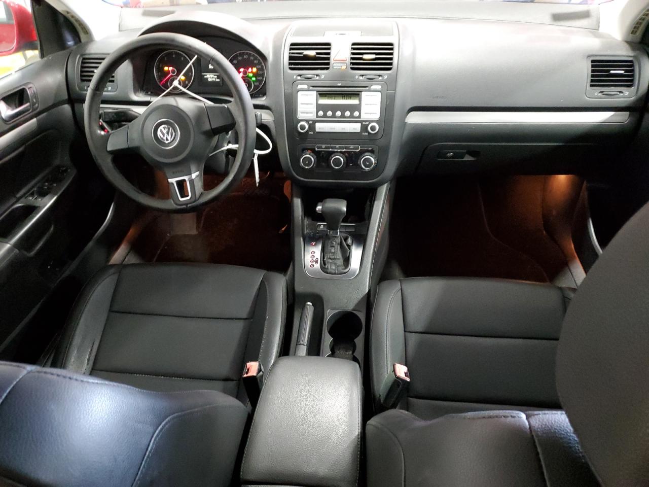 2010 Volkswagen Jetta VIN 3VWAX7AJ1AM107229 Copart auction photo, rear end damage thumbnail 8