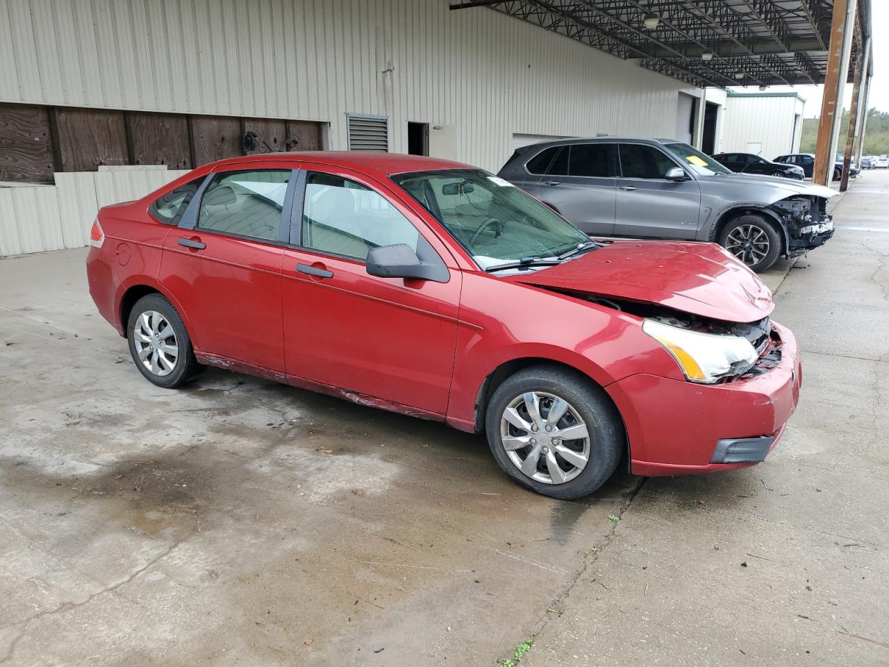 2010 Ford Focus VIN 1FAHP3EN7AW233298 Copart auction photo, front end / undercarriage damage thumbnail 4