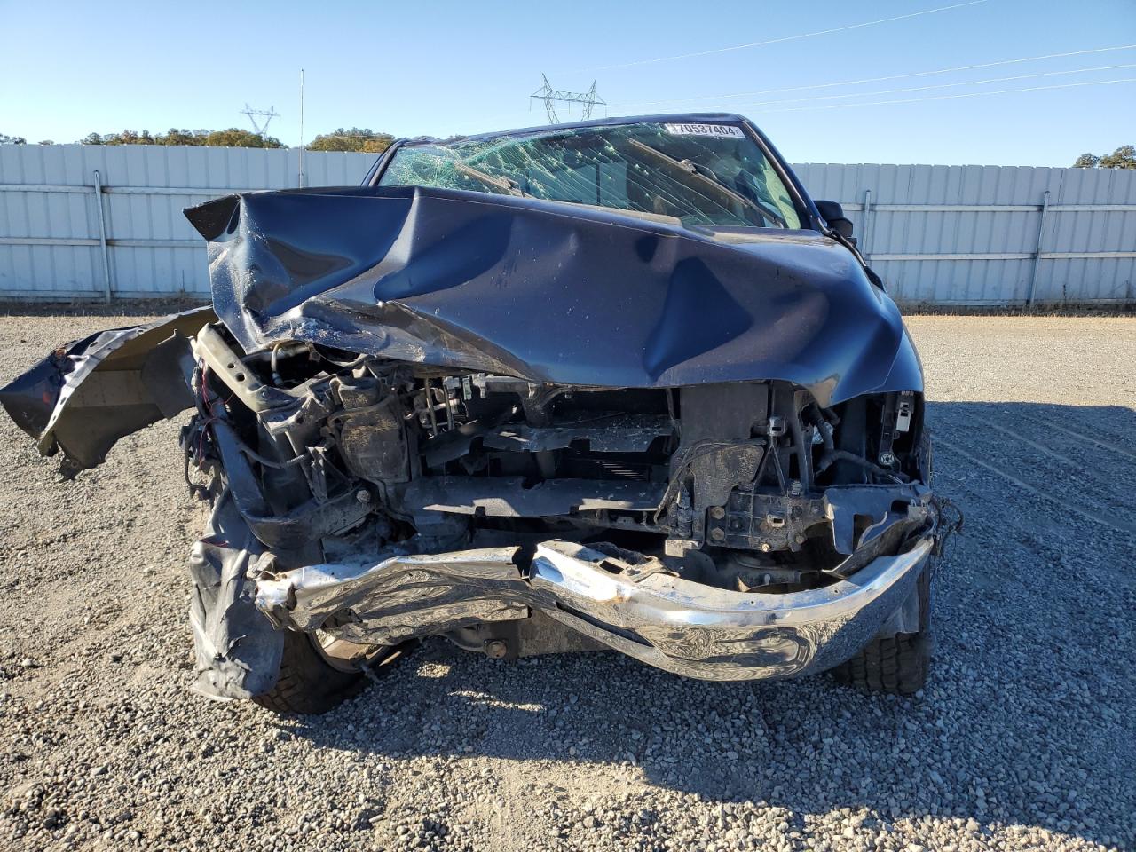 2014 RAM 1500 VIN 1C6RR7GG7ES442866 Copart auction photo, all over damage thumbnail 5