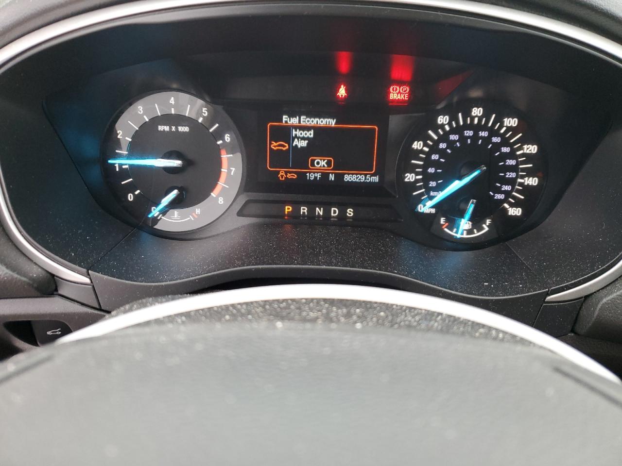 2014 Ford Fusion VIN 3FA6P0H73ER139530 Copart auction photo, front end / mechanical damage thumbnail 9