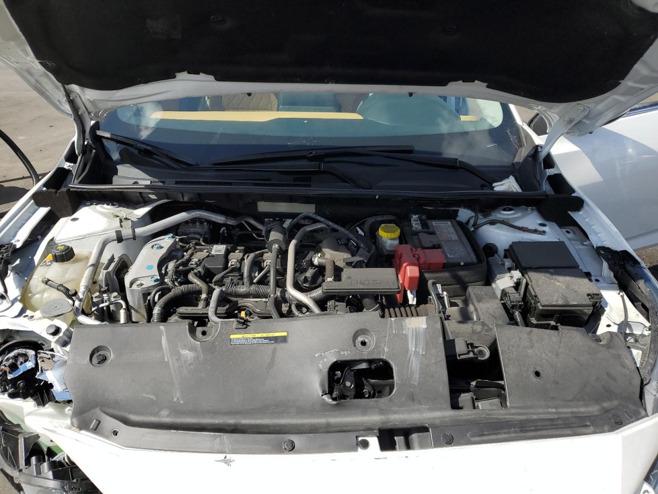 2021 Nissan Sentra VIN 3N1AB8CV3MY321128 Copart auction photo, front end / side damage thumbnail 12