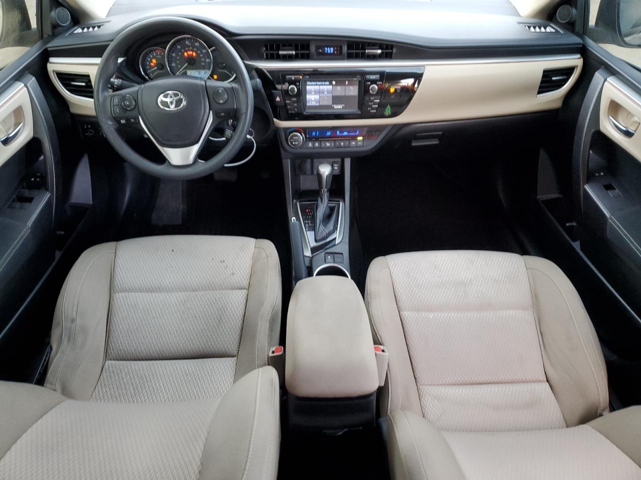 2015 Toyota Corolla VIN 5YFBURHE6FP357358 Copart auction photo, front end / minor dent/scratches damage thumbnail 8