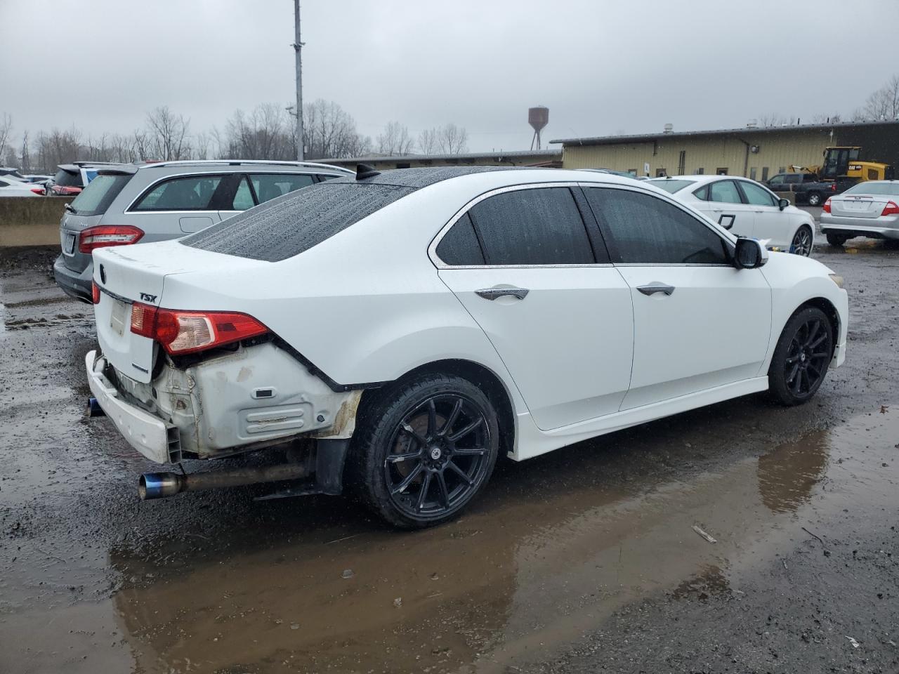 2013 Acura TSX VIN JH4CU2F81DC002837 Copart auction photo, rear end / minor dent/scratches damage thumbnail 3