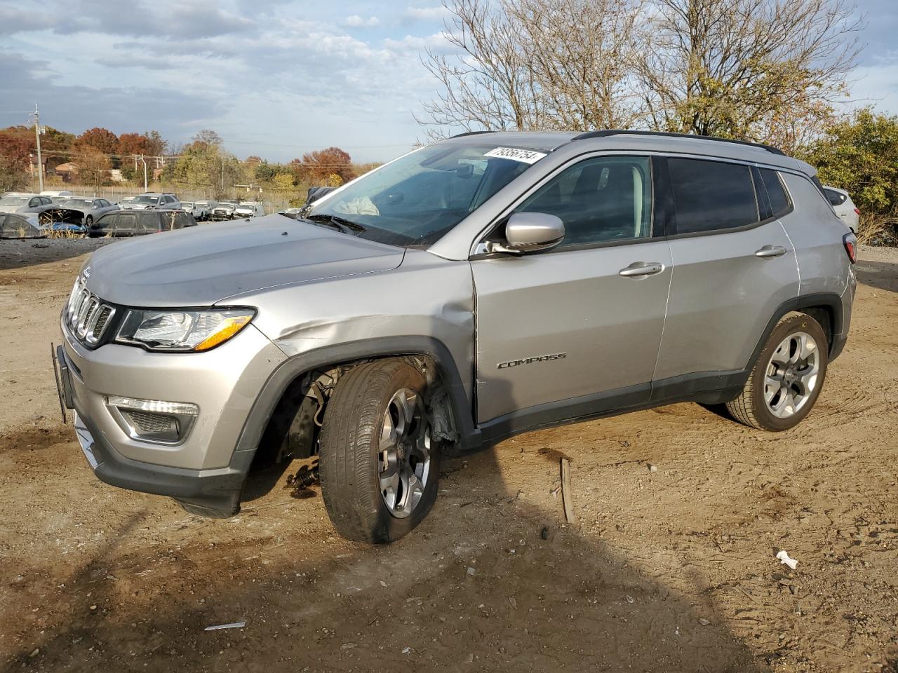 2019 Jeep Compass VIN 3C4NJCCB0KT802278