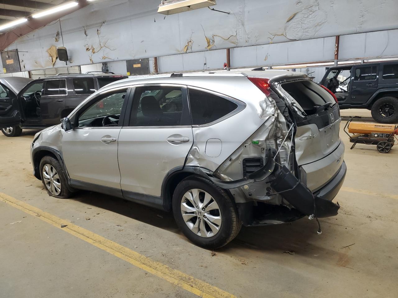 2012 Honda CR-V VIN JHLRM4H78CC021124 Copart auction photo, all over damage thumbnail 2