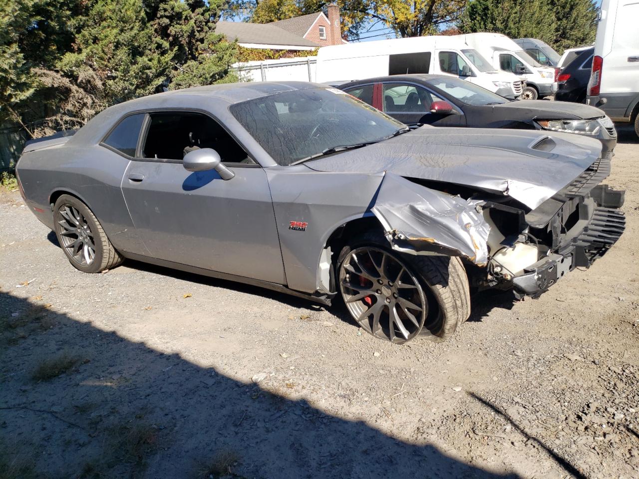 2016 Dodge Challenger VIN 2C3CDZDJXGH337522 Copart auction photo, front end / undercarriage damage thumbnail 4