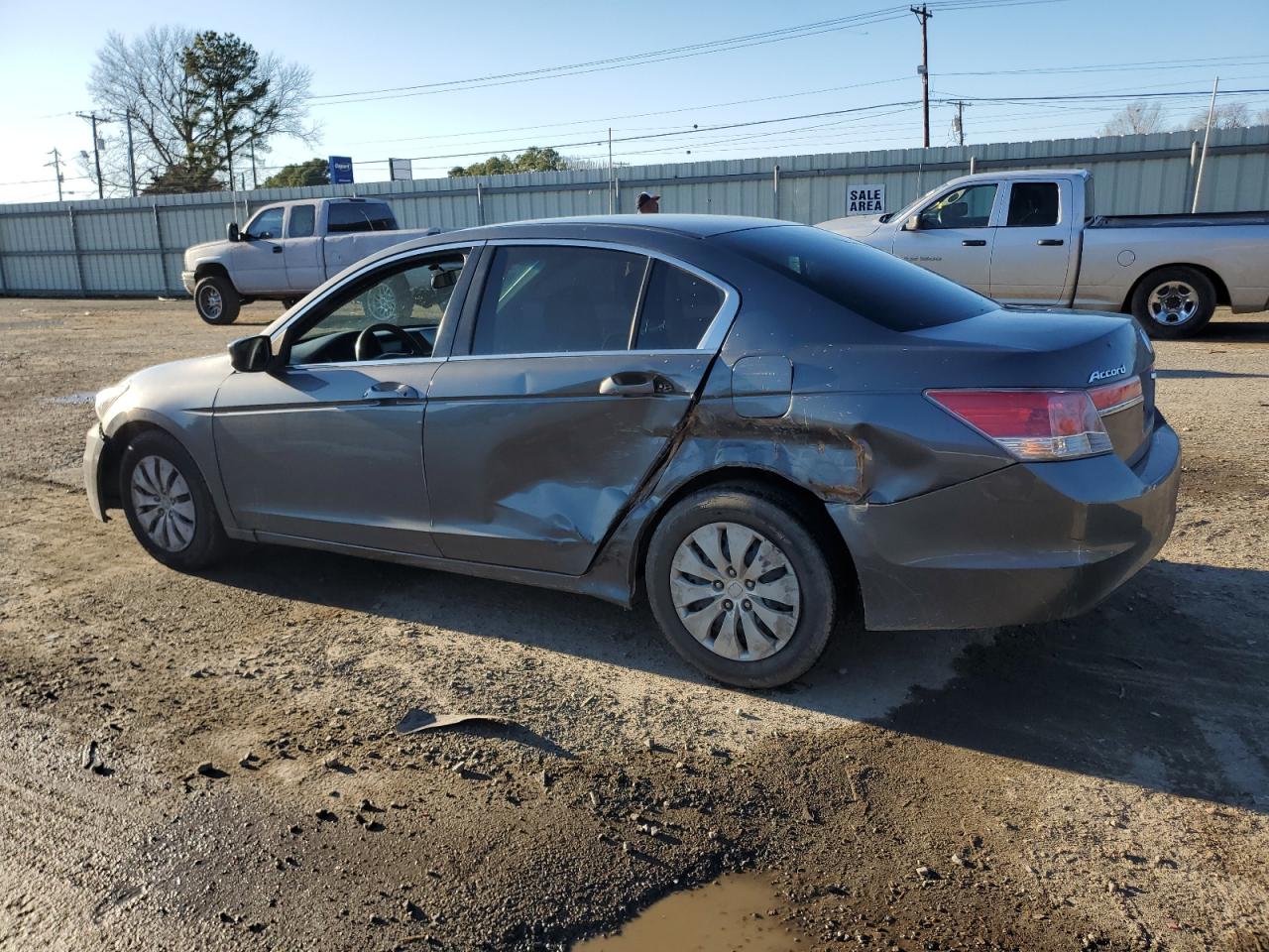 2012 Honda Accord VIN 1HGCP2F39CA234806 Copart auction photo, side / front end damage thumbnail 2