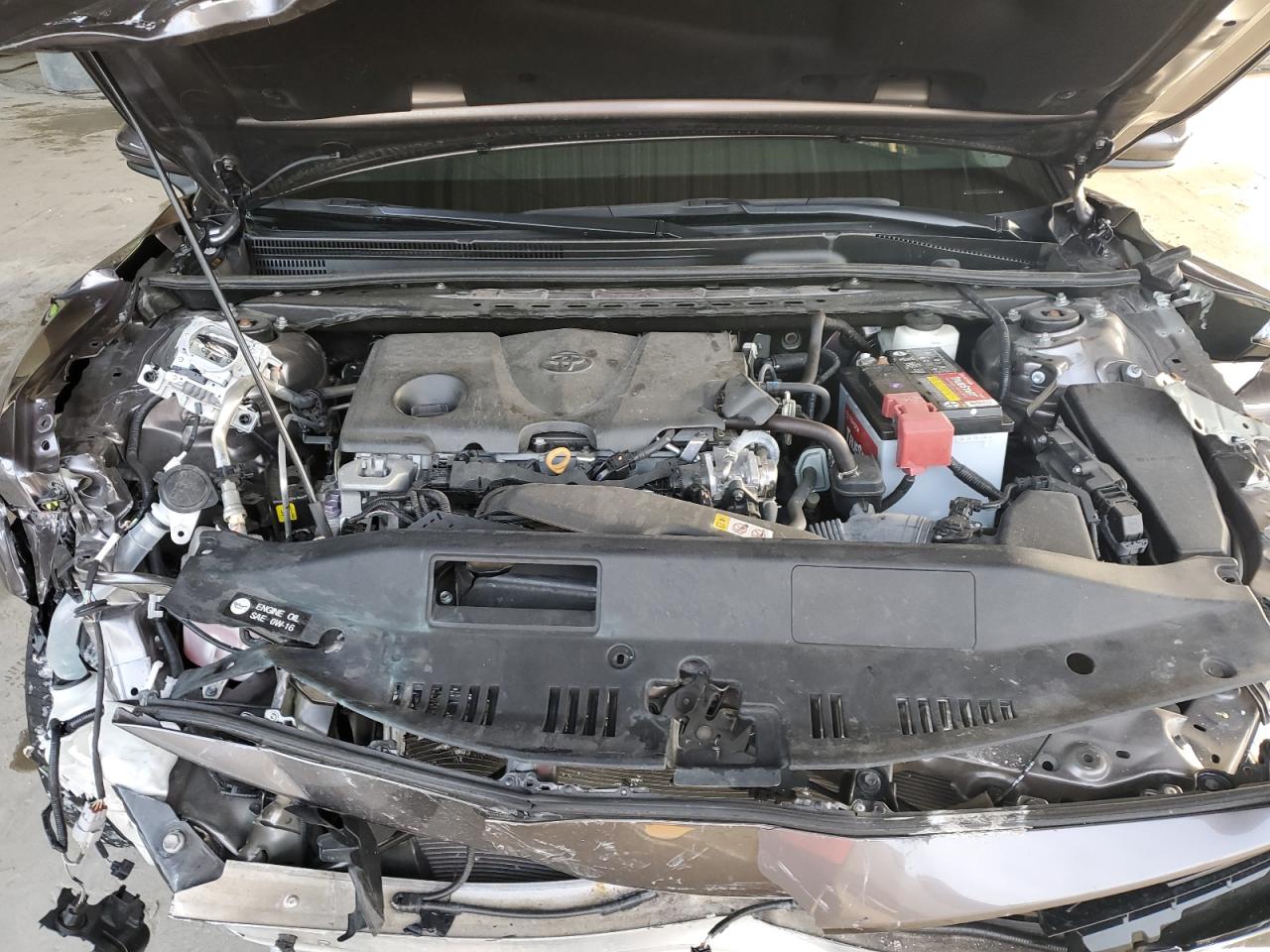 2021 Toyota Camry VIN 4T1C11AK7MU446415 Copart auction photo, front end damage thumbnail 11
