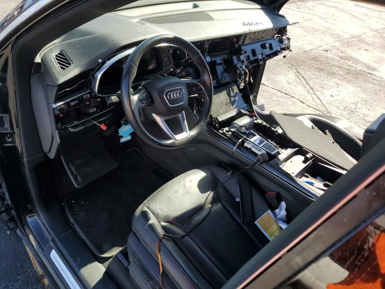 2019 Audi Q8 VIN WA1AVAF18KD009918 Copart auction photo, stripped / vandalism damage thumbnail 8