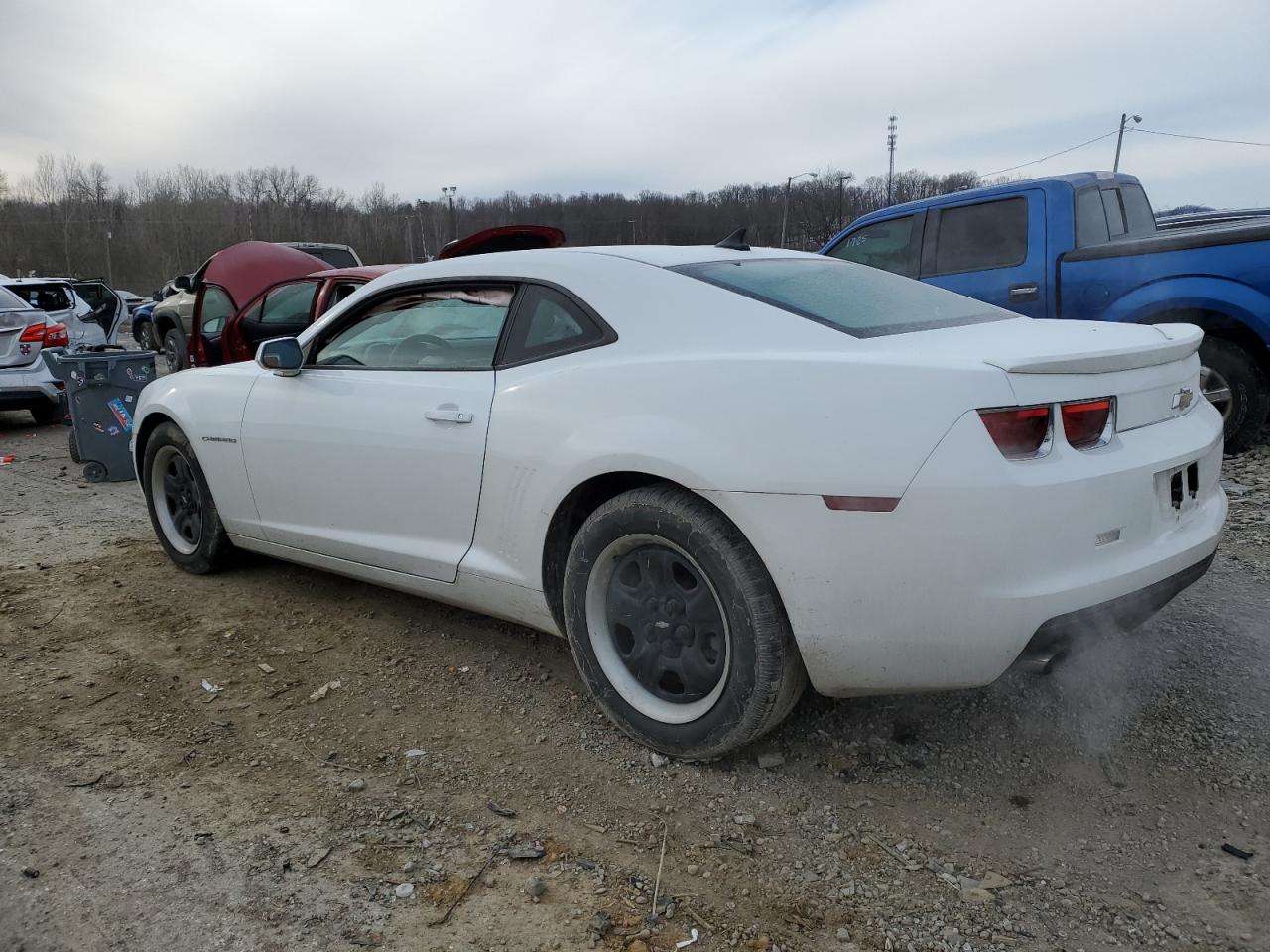 2013 Chevrolet Camaro VIN 2G1FA1E35D9128576 Copart auction photo, front end damage thumbnail 2