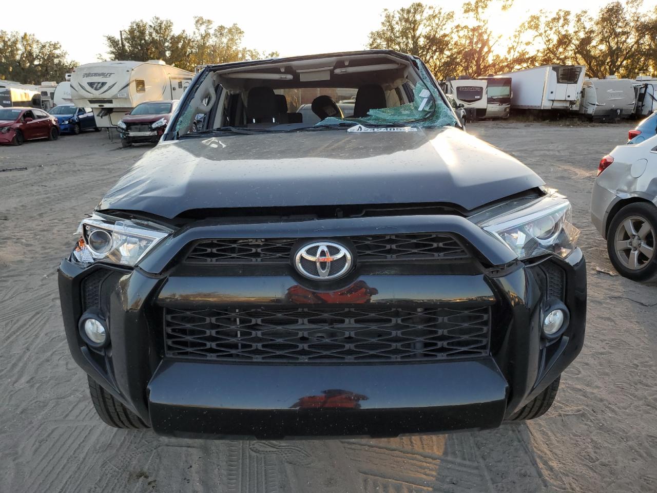 2018 Toyota 4Runner VIN JTEZU5JR3J5178474 Copart auction photo, all over damage thumbnail 5