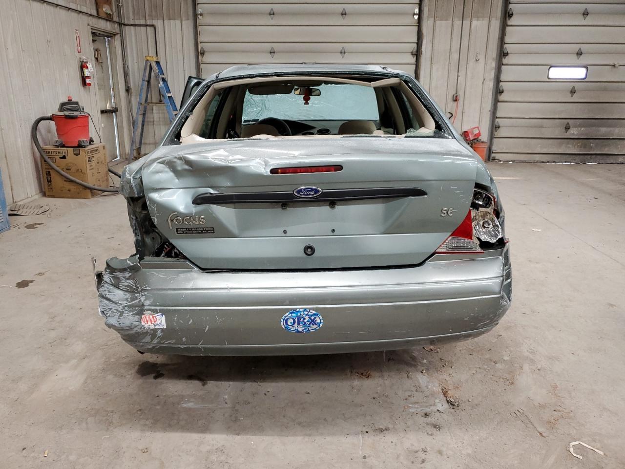 2003 Ford Focus VIN 1FAFP34353W301284 Copart auction photo, all over damage thumbnail 6