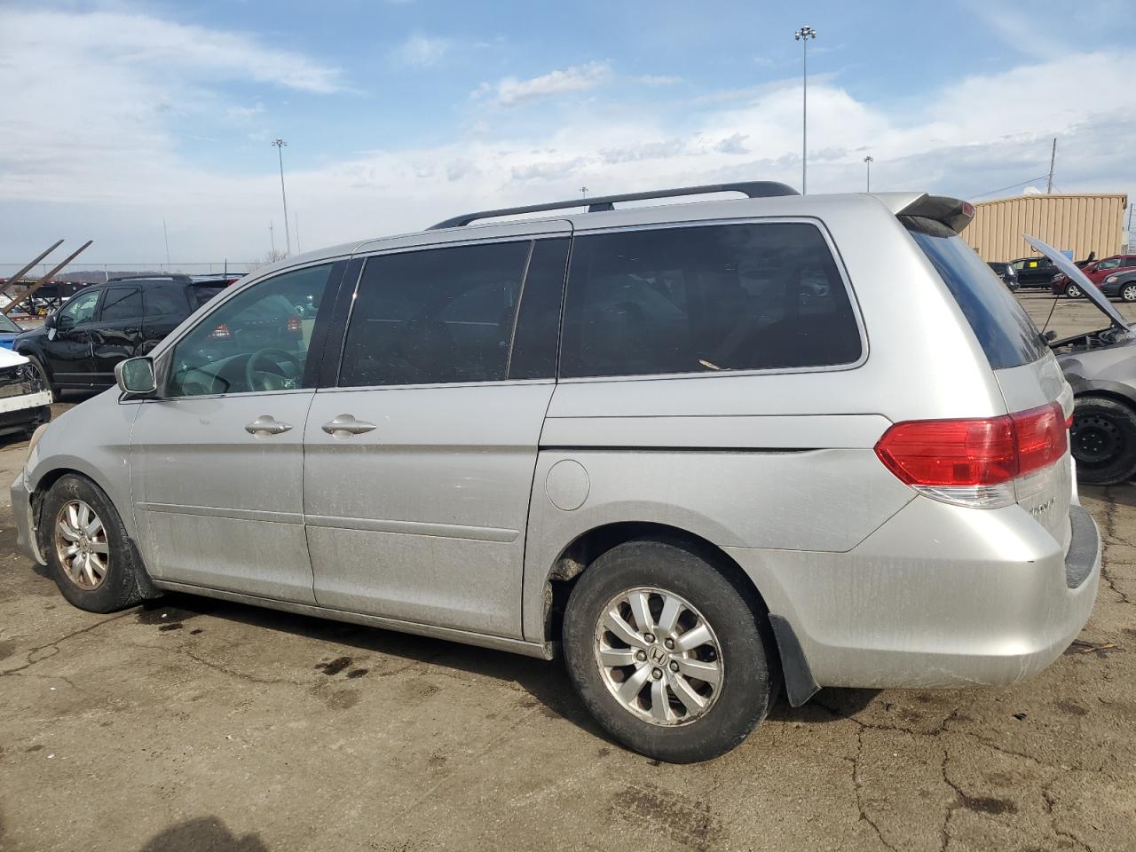2009 Honda Odyssey VIN 5FNRL38679B057061 Copart auction photo, front end / side damage thumbnail 2