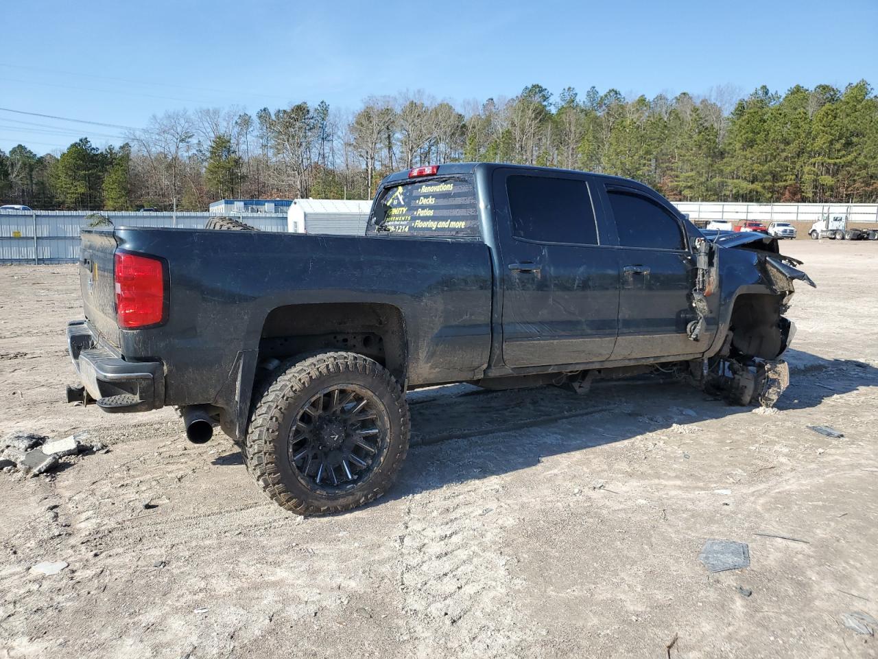 2019 Chevrolet Silverado VIN 1GC1KSEY0KF232879 Copart auction photo, front end / undercarriage damage thumbnail 3