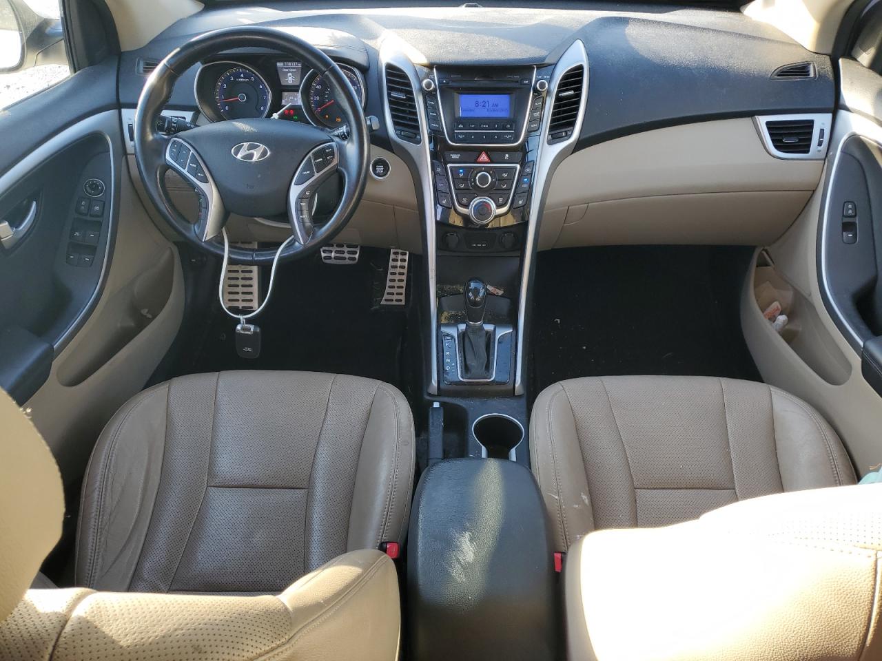 2014 Hyundai Elantra VIN KMHD35LH4EU173295 Copart auction photo, side / minor dent/scratches damage thumbnail 8