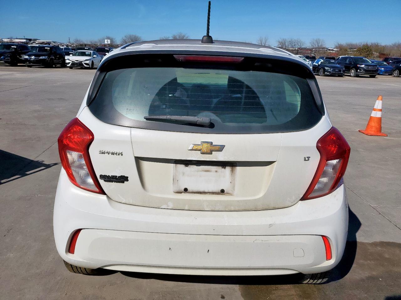 2016 Chevrolet Spark VIN KL8CD6SA1GC585912 Copart auction photo, front end / side damage thumbnail 6