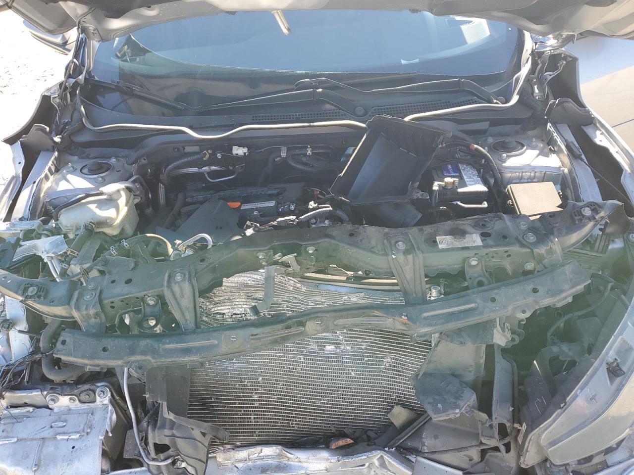 2020 Honda Civic VIN 2HGFC2F8XLH513557 Copart auction photo, front end damage thumbnail 11