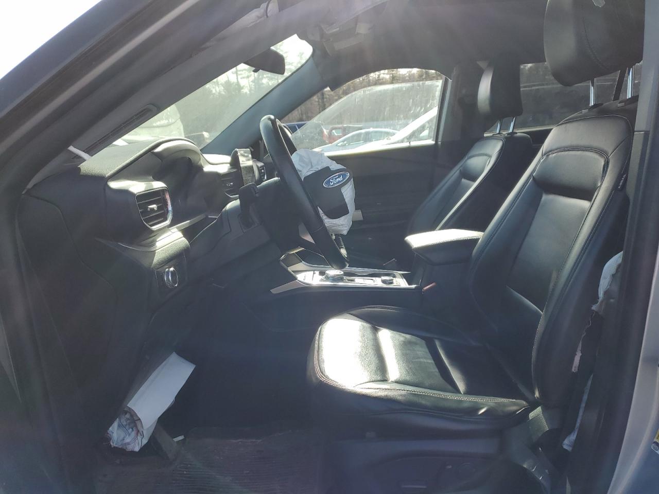 2021 Ford Explorer VIN 1FMSK8DH9MGB09857 Copart auction photo, all over damage thumbnail 7