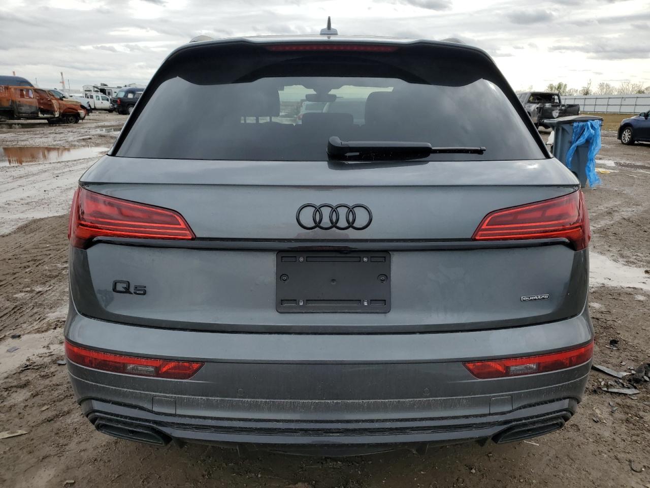 2024 Audi Q5 VIN WA1E2AFY5R2149020 Copart auction photo, front end / side damage thumbnail 6