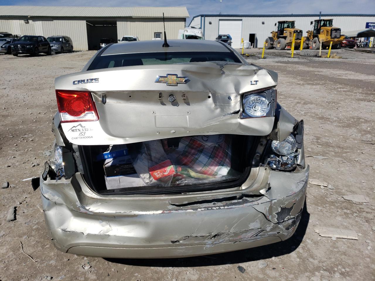 2014 Chevrolet Cruze VIN 1G1PC5SB0E7135651 Copart auction photo, all over / undercarriage damage thumbnail 6