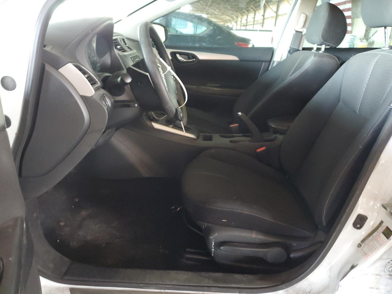 2017 Nissan Sentra VIN 3N1AB7AP4HY385294 Copart auction photo, side / front end damage thumbnail 7