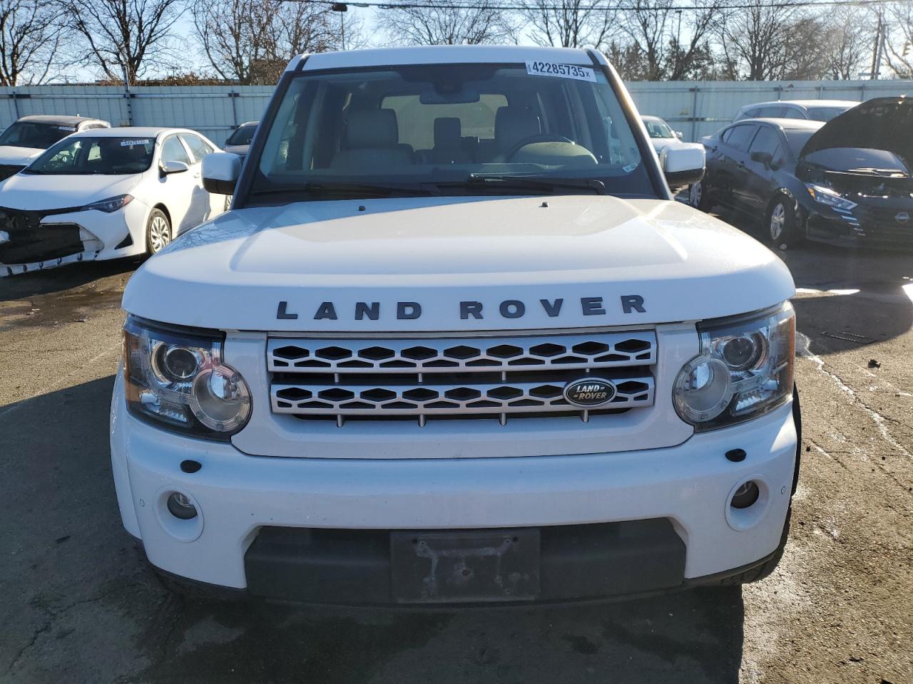 2012 Land Rover LR4 VIN SALAK2D41CA604350 Copart auction photo, front end / side damage thumbnail 5