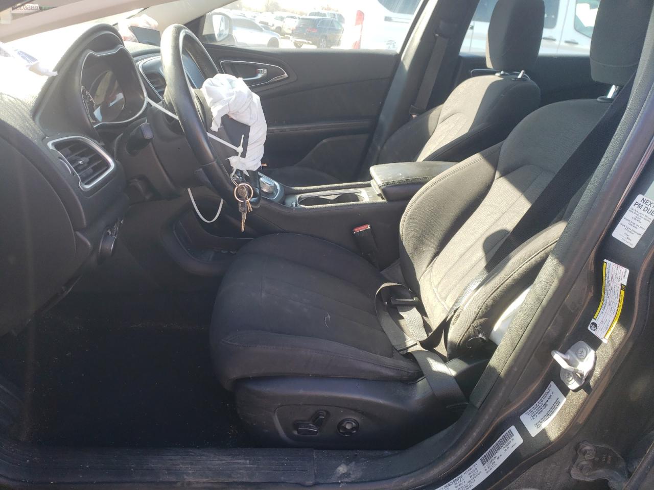 2015 Chrysler 200 VIN 1C3CCCAB0FN612804 Copart auction photo, front end damage thumbnail 7
