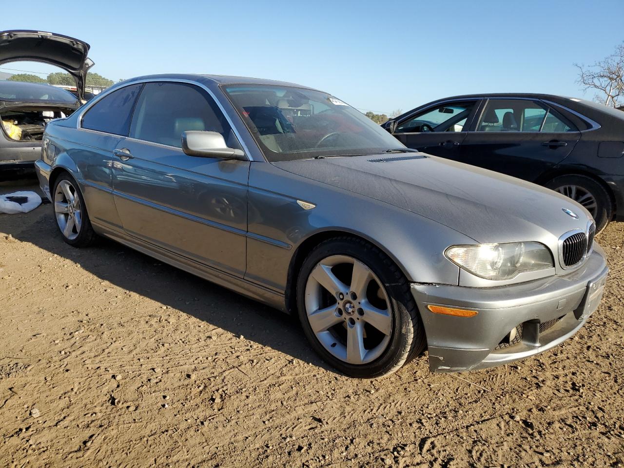 2005 BMW 3er VIN WBABD33495PL07210 Copart auction photo, side damage thumbnail 4