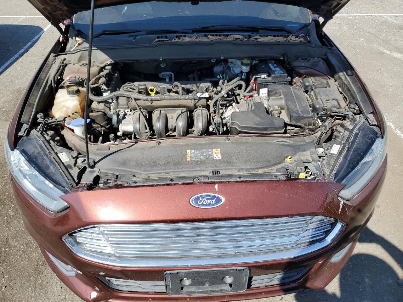 2016 Ford Fusion VIN 3FA6P0H77GR304935 Copart auction photo, side damage thumbnail 11