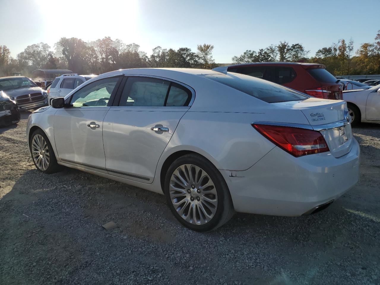 2015 Buick LaCrosse VIN 1G4GF5G37FF247110 Copart auction photo, front end damage thumbnail 2
